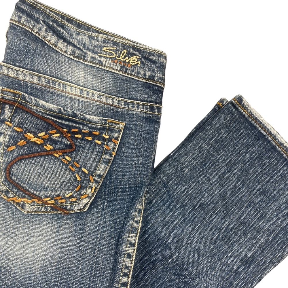 Silver Jeans 29 Capri’s‎ Denim Frances Pockets